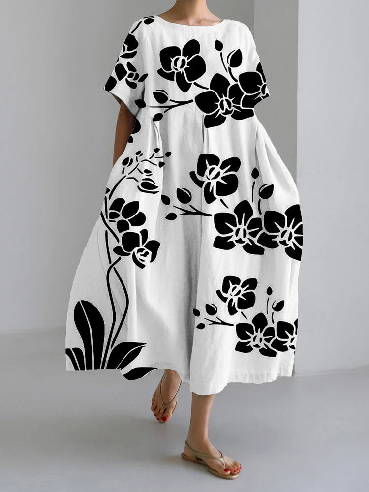 MARISELLA | Robe Fleurie Élegante pour Chaque Occasion avec un Style et un Confort Flottant